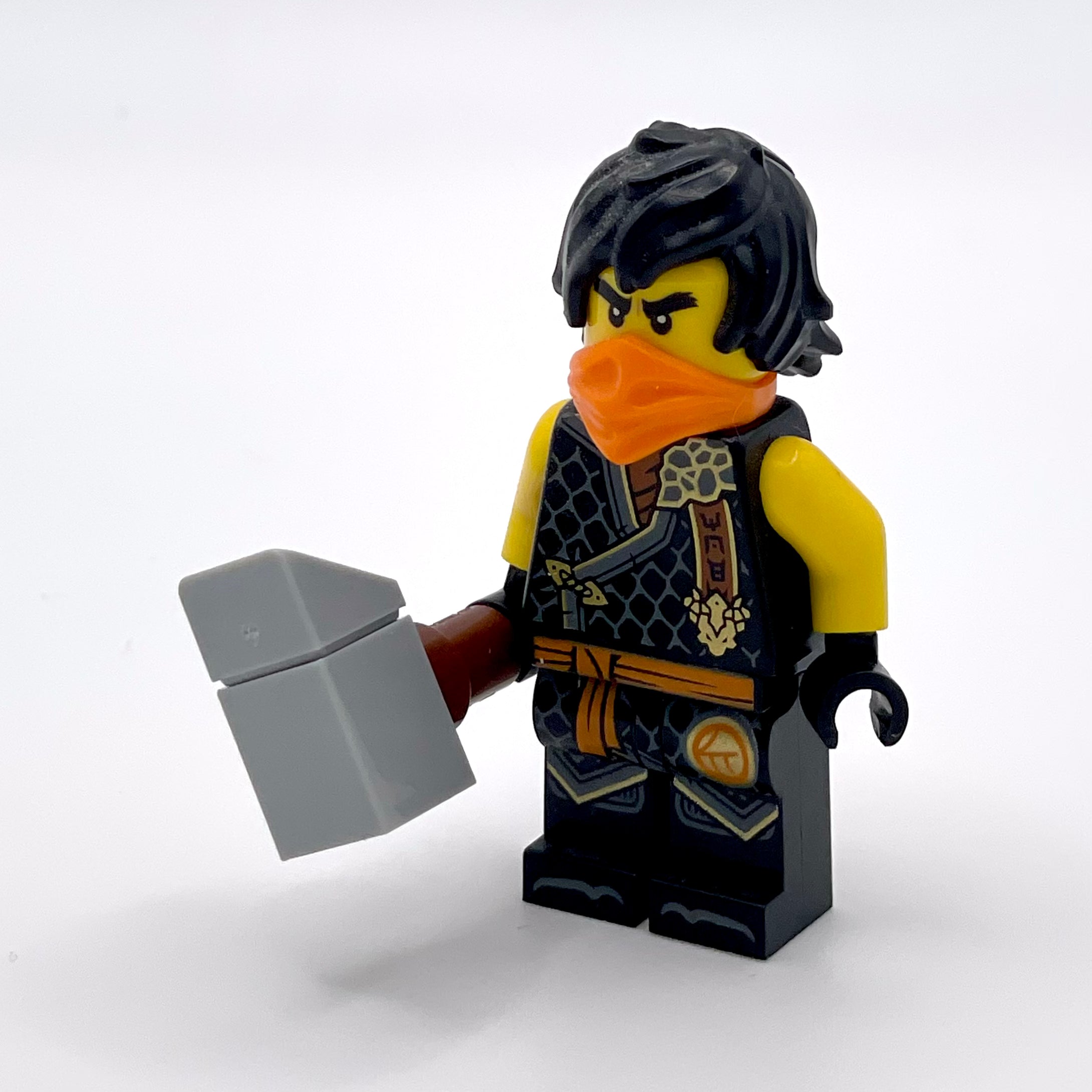 Cole - Dragons Rising, Tournament Armor, Orange Bandana