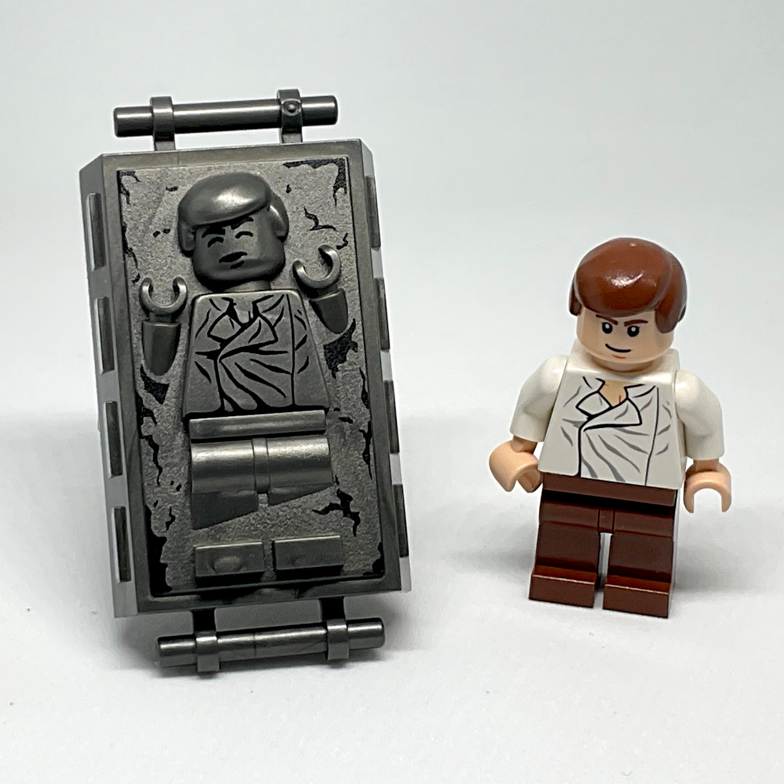 Han Solo, Reddish Brown Legs and Carbonite Block Han Solo