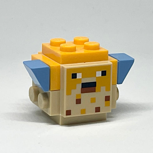 Minecraft Pufferfish, Inflated - Brick Built