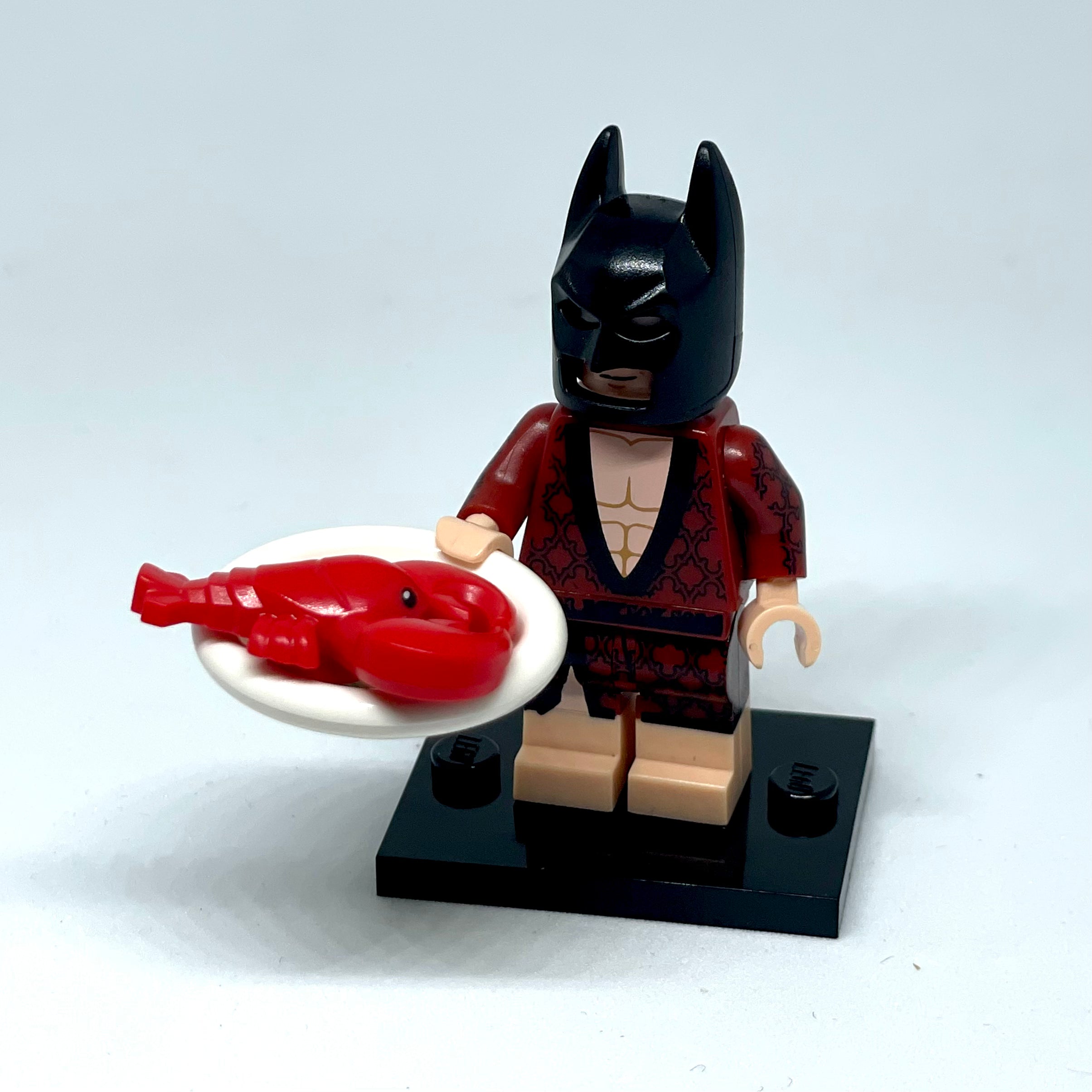 Lobster-Lovin' Batman, The LEGO Batman Movie, Series 1 (Complete Set with Stand and Accessories)