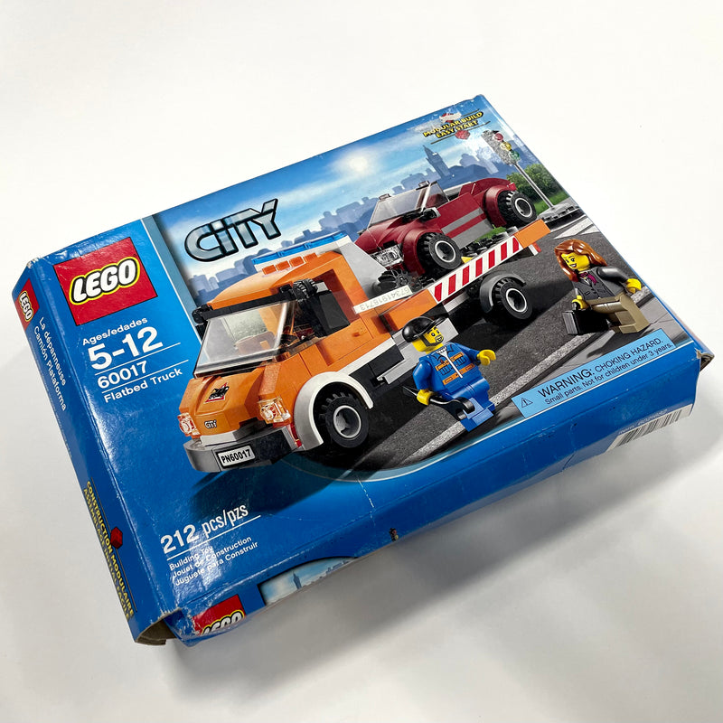 LEGO City Flatbed Truck 60017 DAMAGED BOX