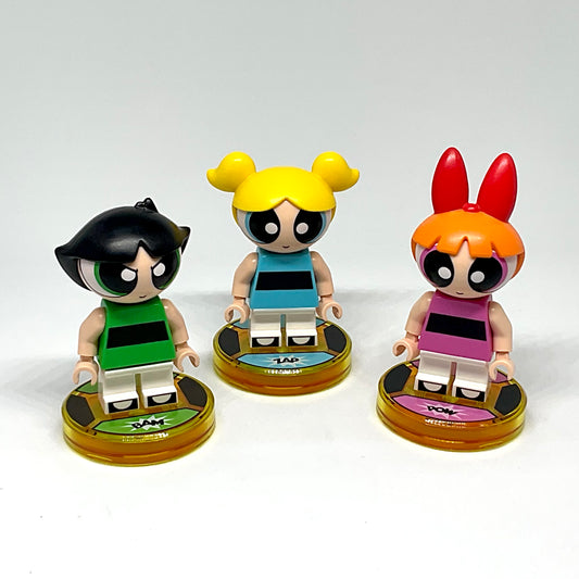 Power Puff Girl Set (With Dimensions Disks)