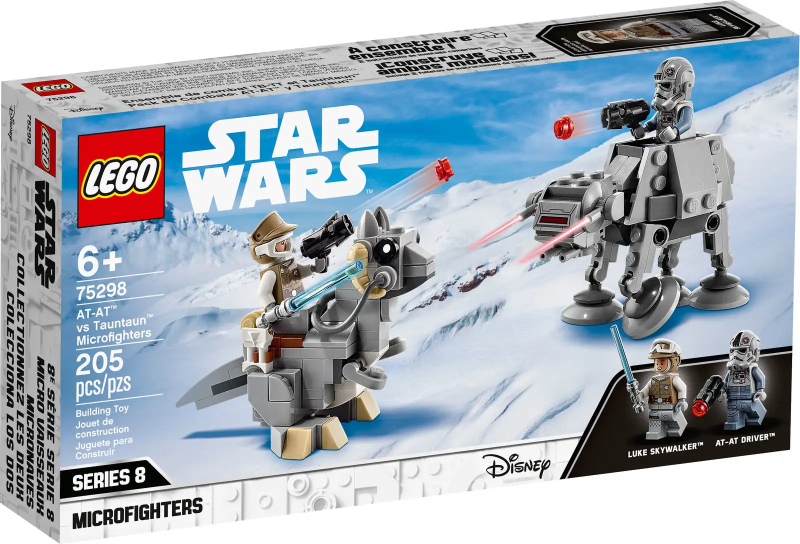 LEGO Star Wars AT-AT™ vs. Tauntaun™ Microfighters 75298