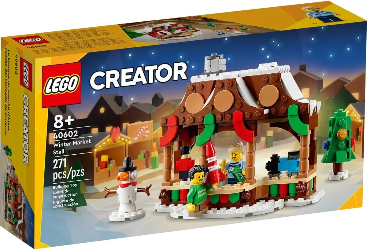 LEGO Creator Winter Market Stall Limited Edition Holiday GWP 40602