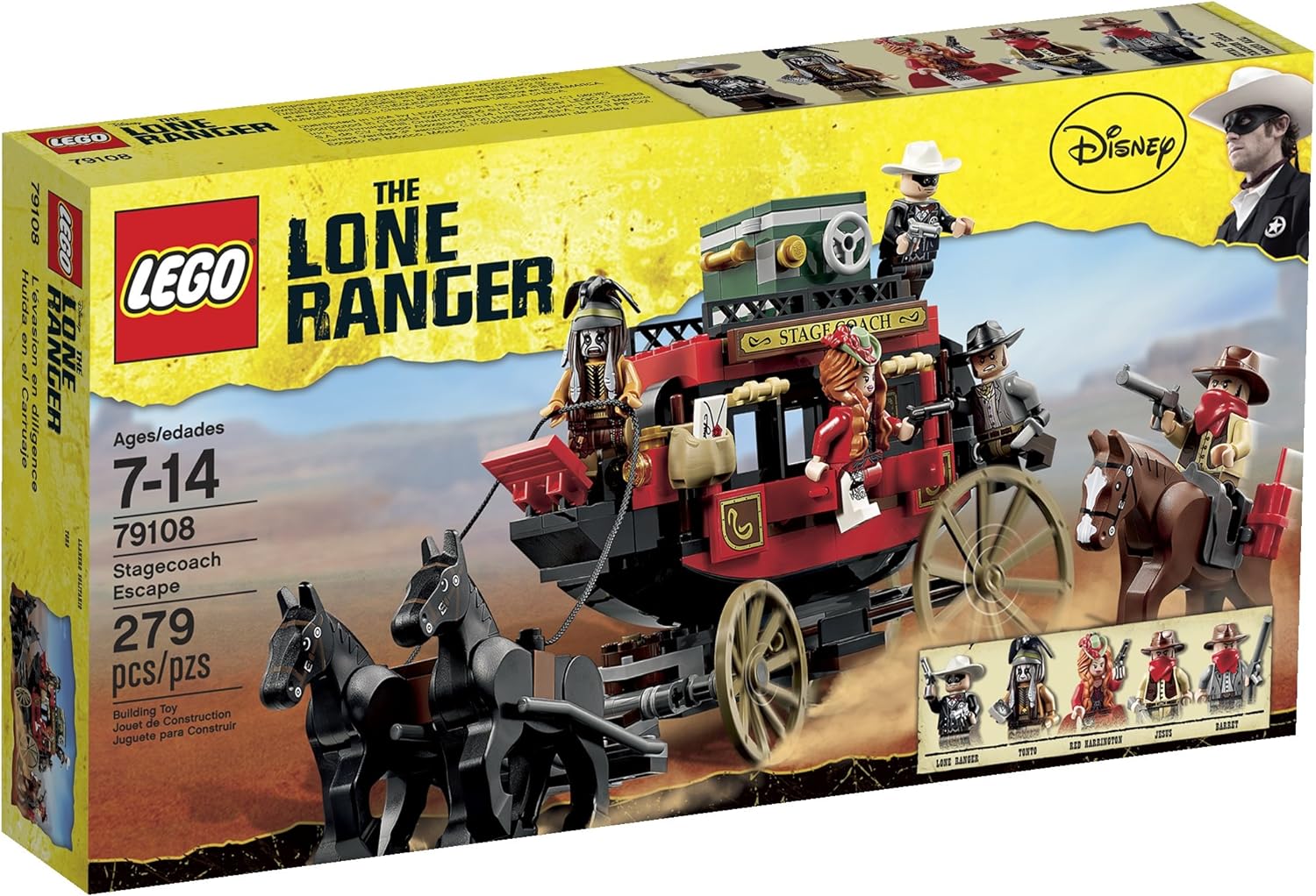 LEGO The Lone Ranger Stagecoach Escape (79108)