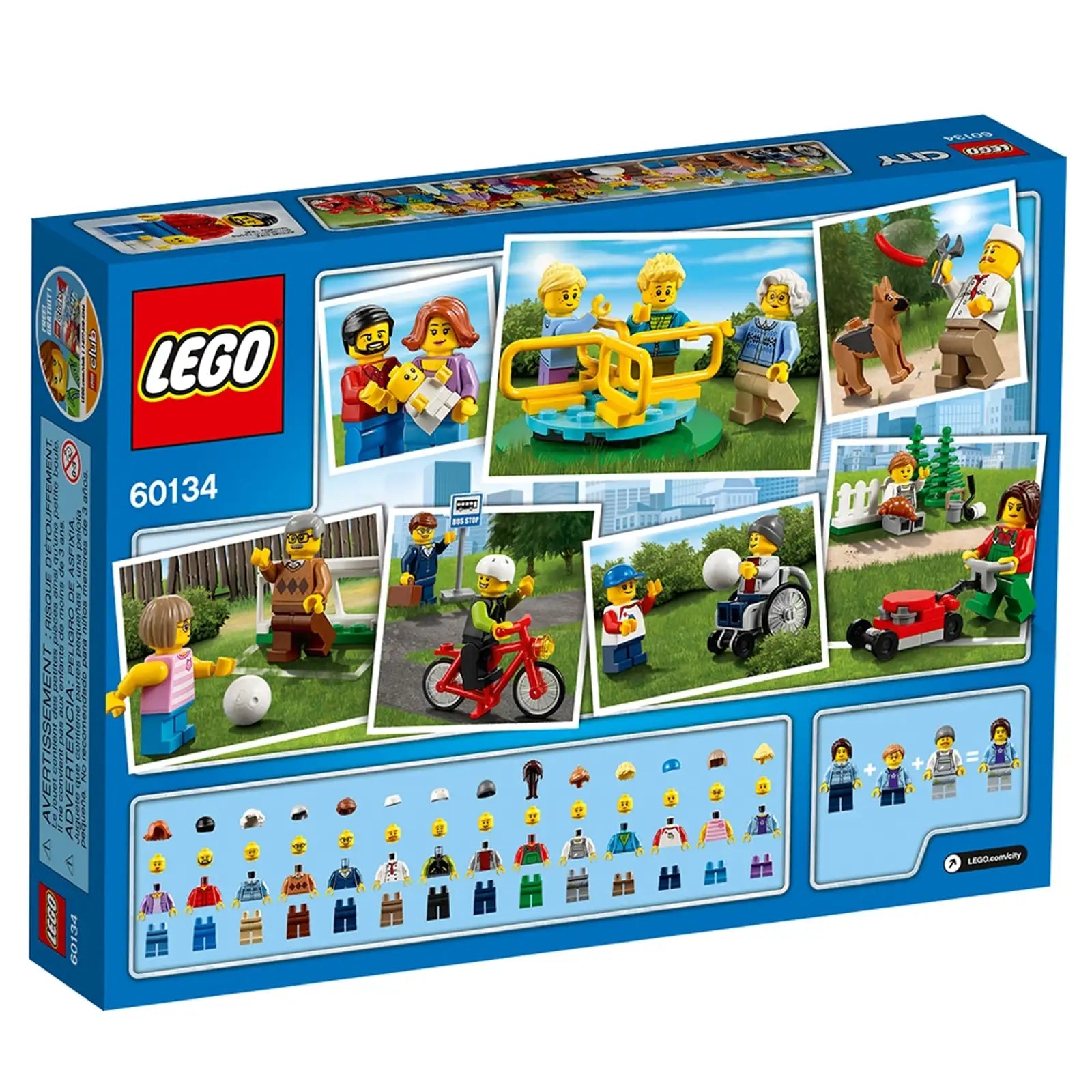 LEGO CITY Fun in the park City People Pack 60134