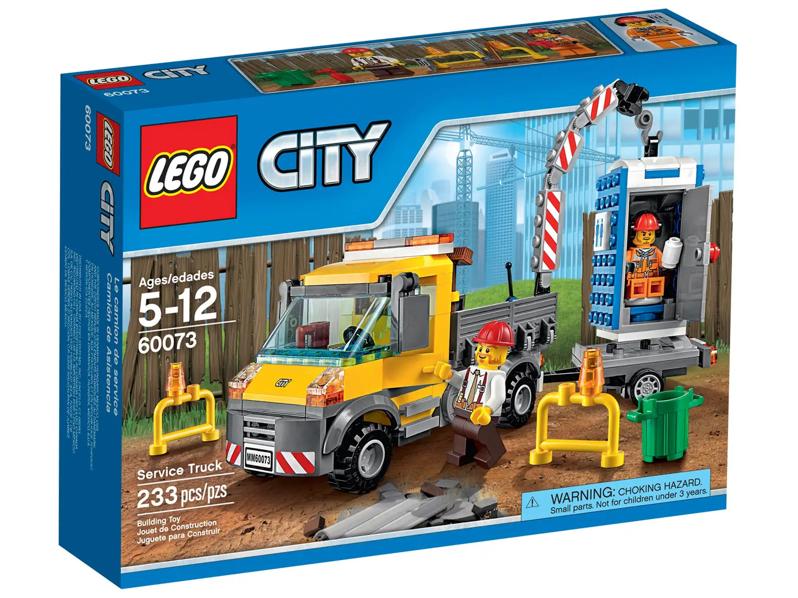 LEGO CITY: Service Truck (60073) DAMAGED BOX