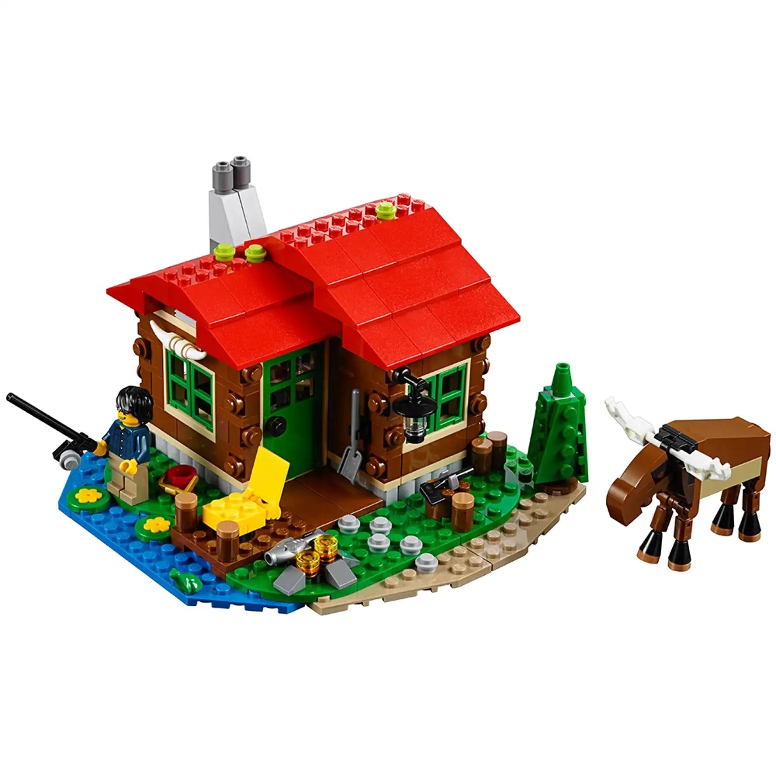 LEGO 3-in-1 LEGO® Creator Lakeside Lodge (31048) DAMAGED BOX