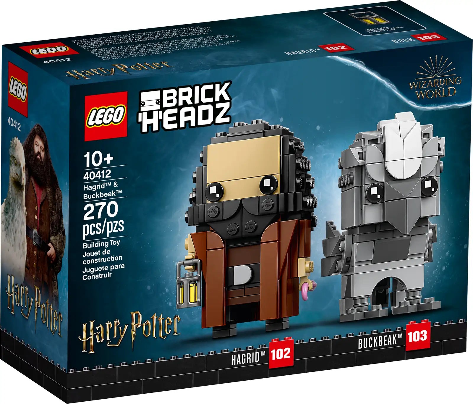 LEGO Brickheadz Hagrid & Buckbeak Harry Potter (40412)