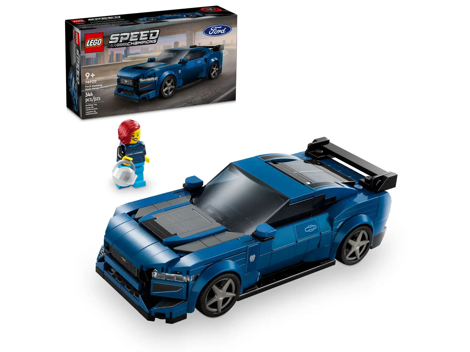 LEGO® Speed Champions Ford Mustang Dark Horse Sports Car (76920)