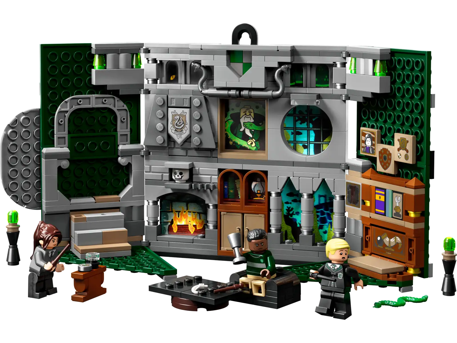 LEGO Harry Potter Slytherin House Banner Building Set (76410)