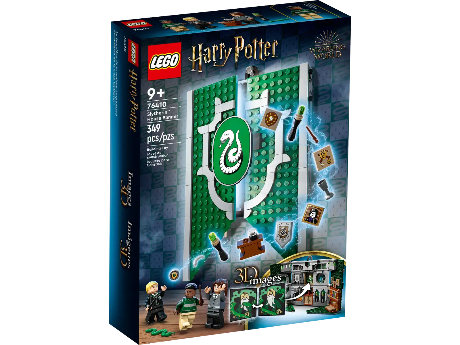 LEGO Harry Potter Slytherin House Banner Building Set (76410)