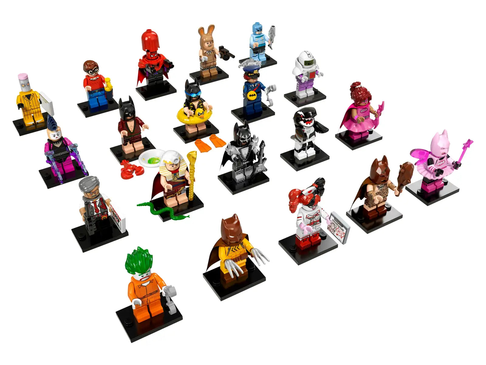 Minifigure, The LEGO Batman Movie, Series 1 (Complete Series of 20 Complete Minifigure Sets)