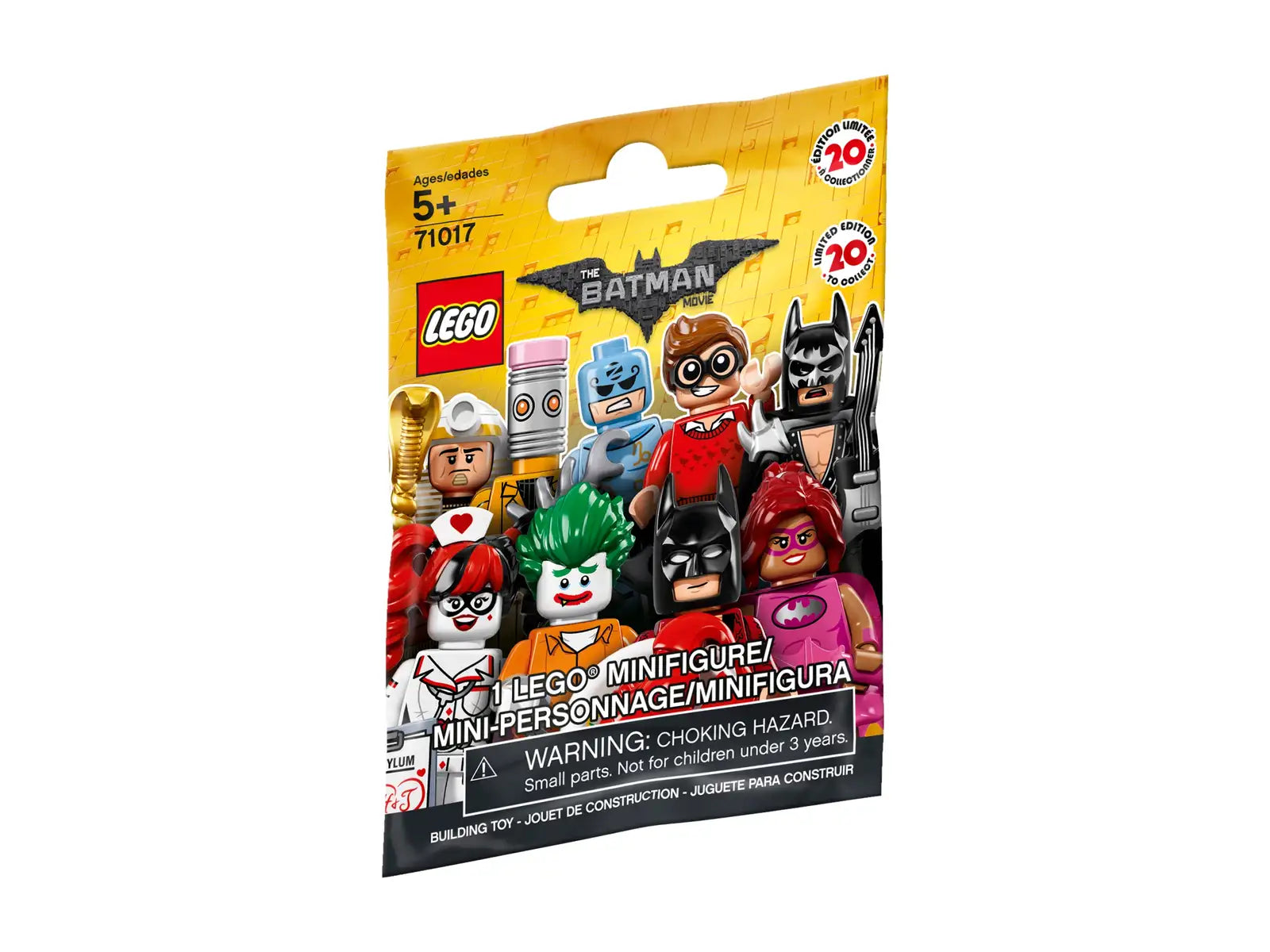 Minifigure, The LEGO Batman Movie, Series 1 (Complete Series of 20 Complete Minifigure Sets)