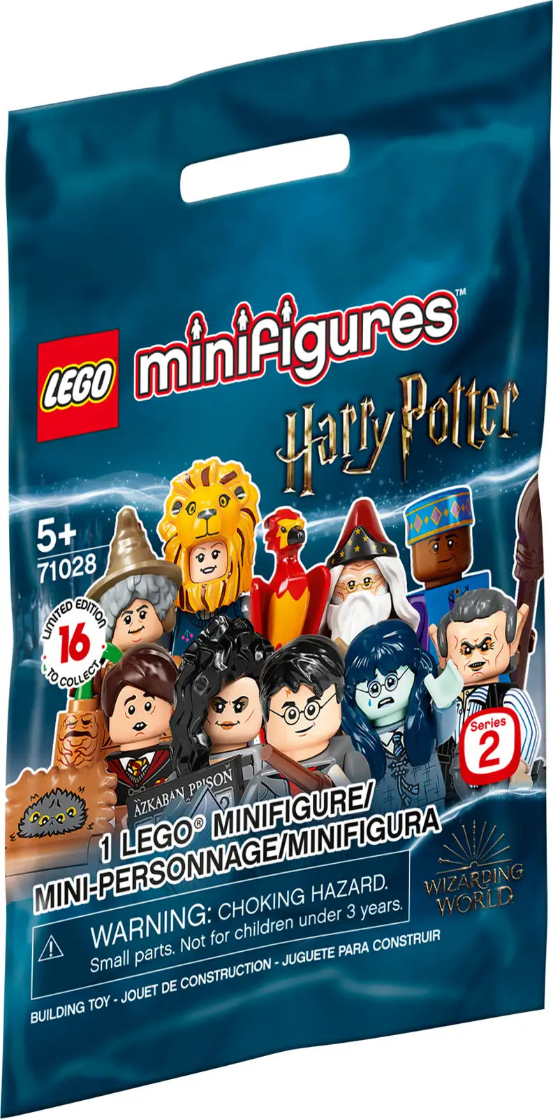 Minifigure, Harry Potter, Series 2 (Complete Series of 16 Complete Minifigure Sets)