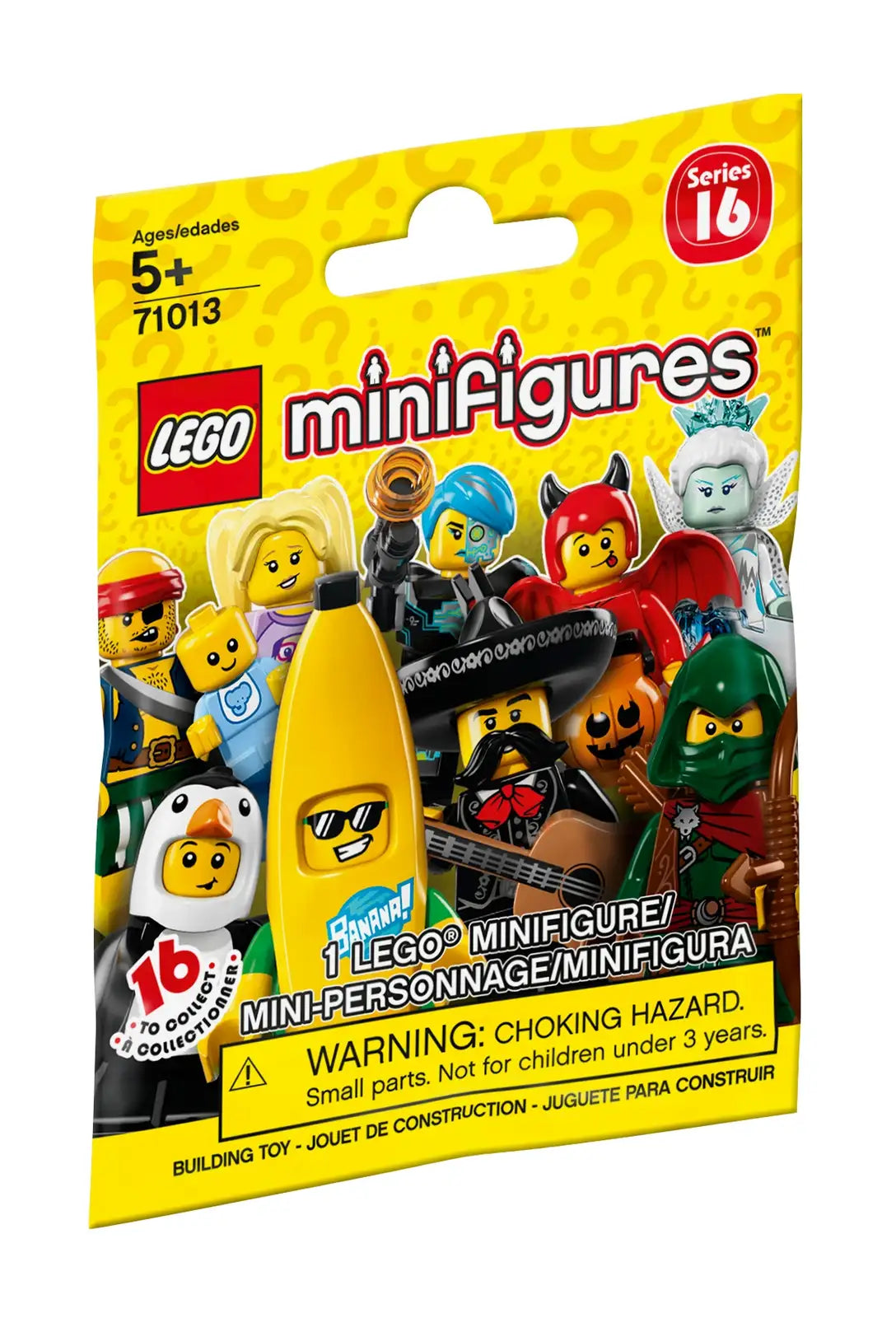 Minifigure, Series 16 (Complete Series of 16 Complete Minifigure Sets)