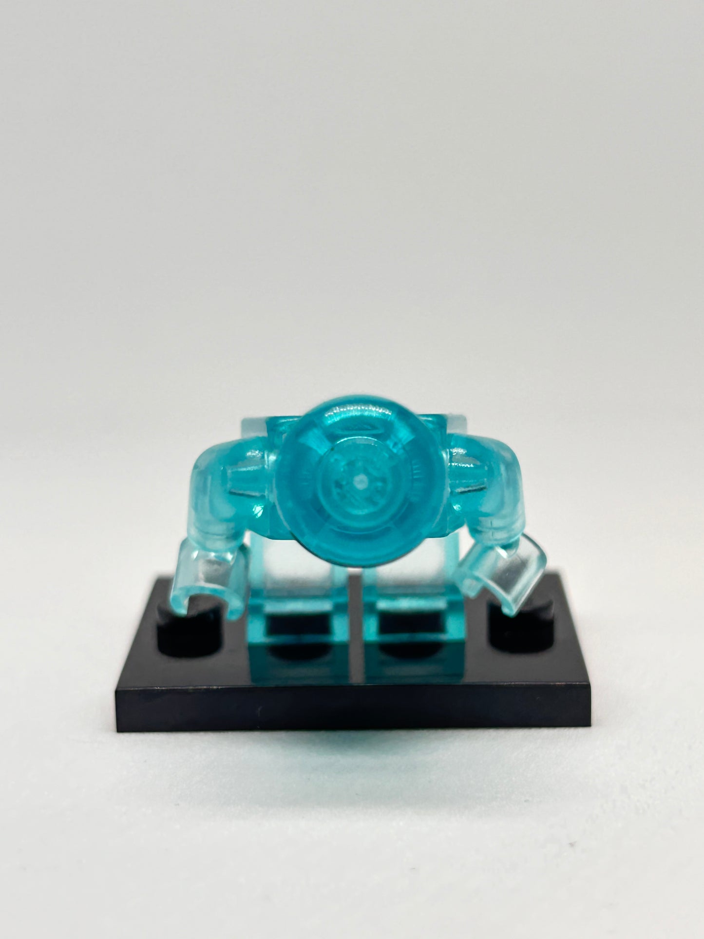 Translucent Minifig Prototype - Trans Light Blue