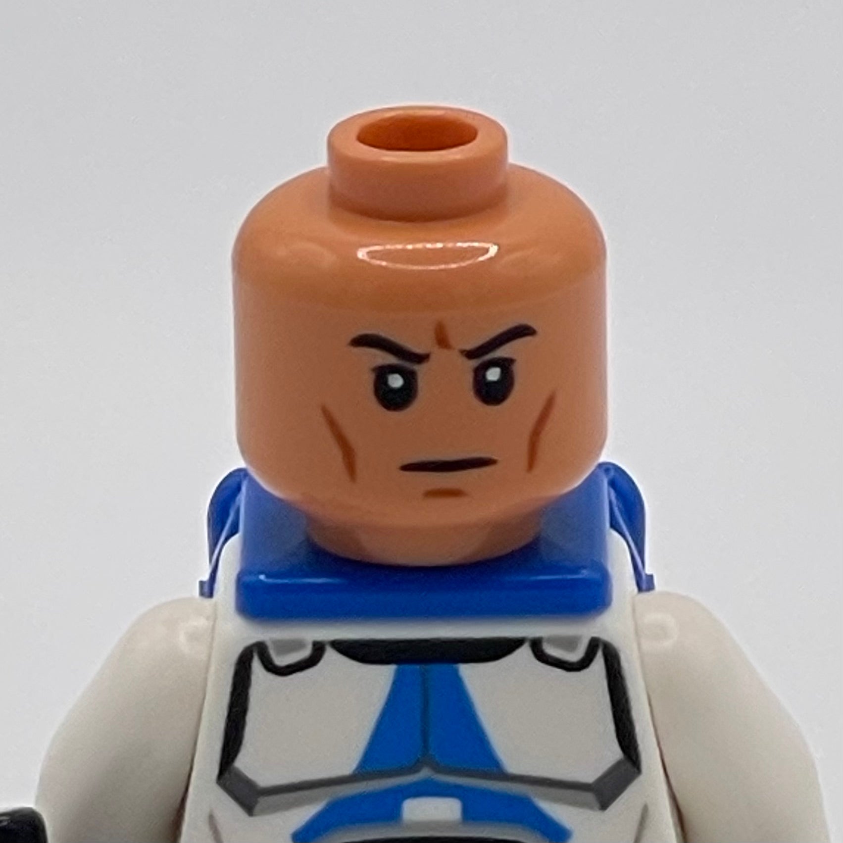 Clone Trooper, 501st Legion, 332nd Company (Phase 2) - Helmet with Holes and Togruta Markings, Blue Jet Pack