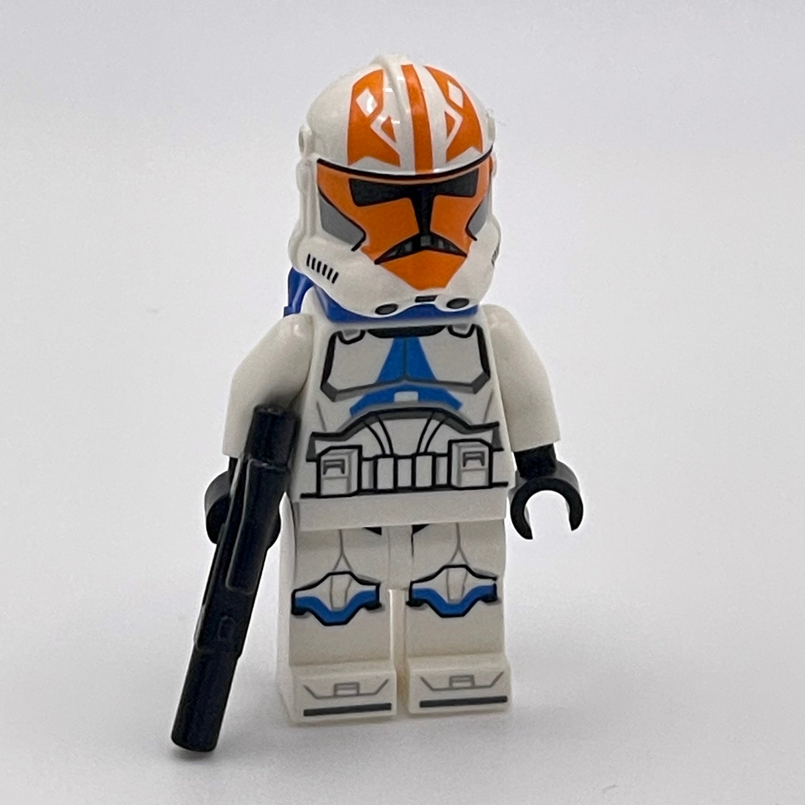 Clone Trooper, 501st Legion, 332nd Company (Phase 2) - Helmet with Holes and Togruta Markings, Blue Jet Pack