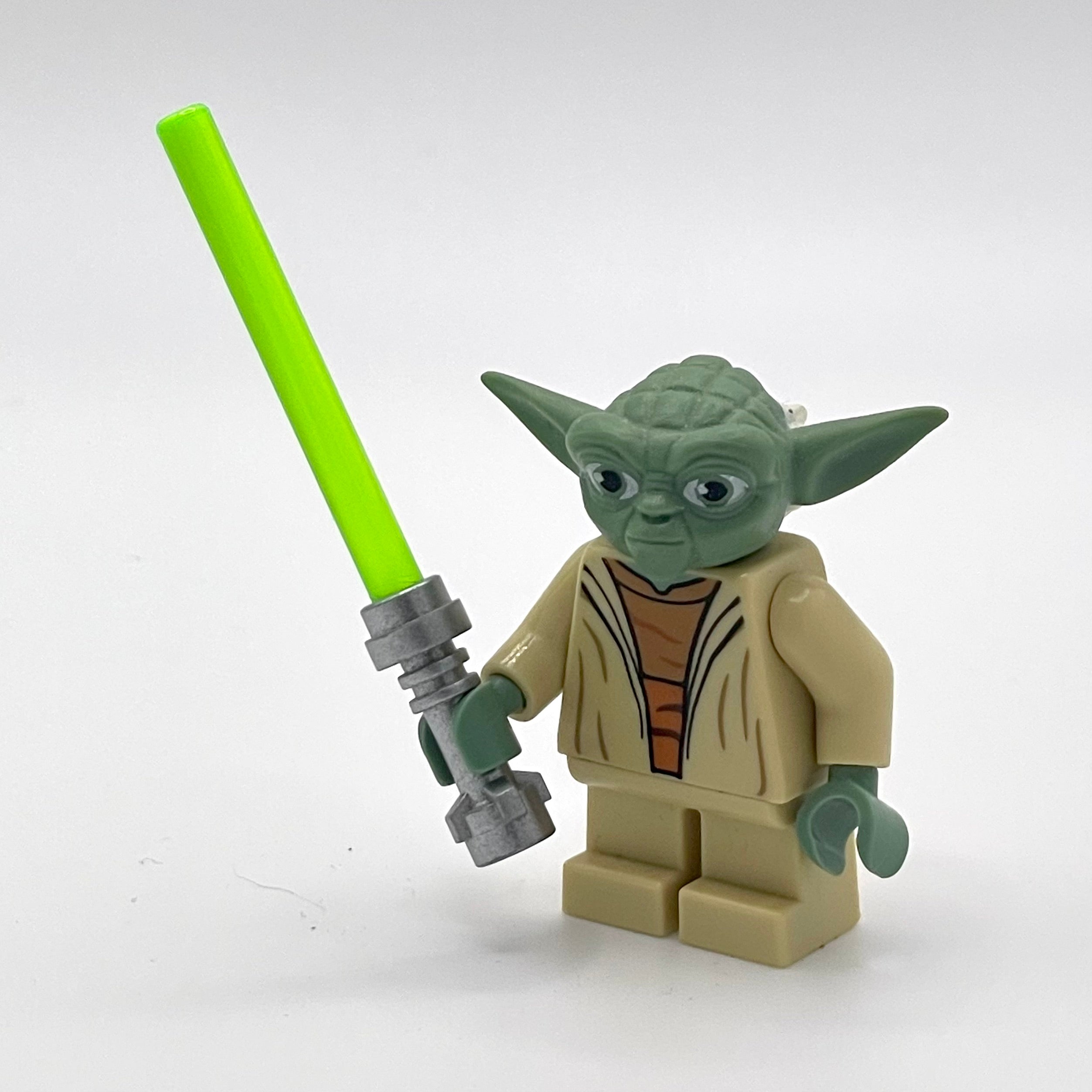 Yoda - Clone Wars, White Hair, Torso with Back Print