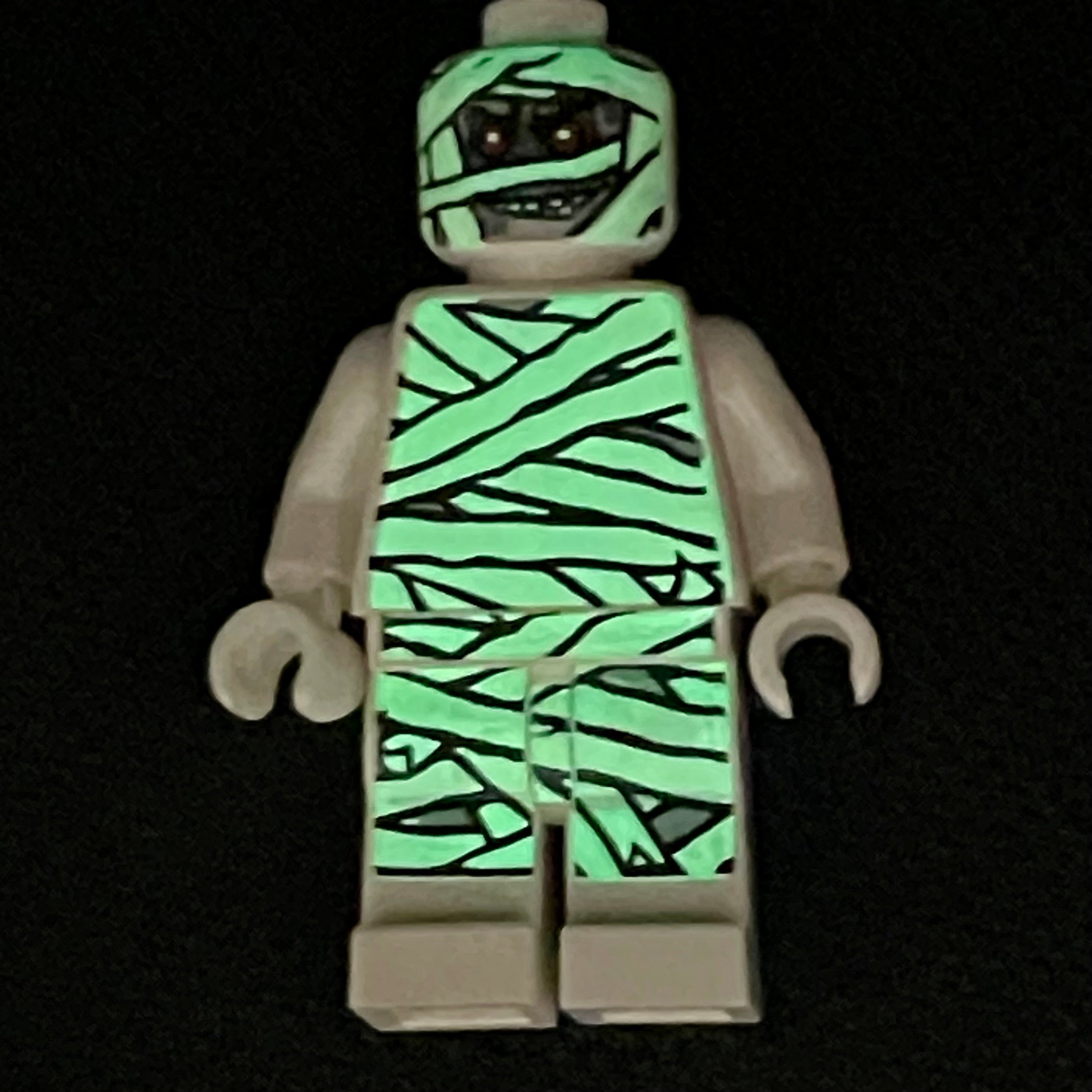 Mummy - Glow In Dark Pattern (Monster Fighters)