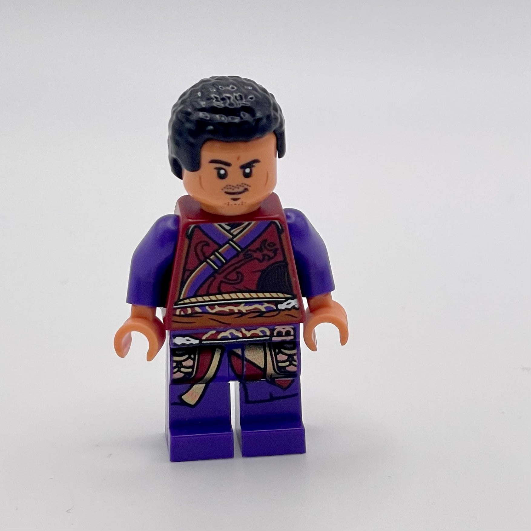 Wong - Dark Red Robe, Dark Purple Legs