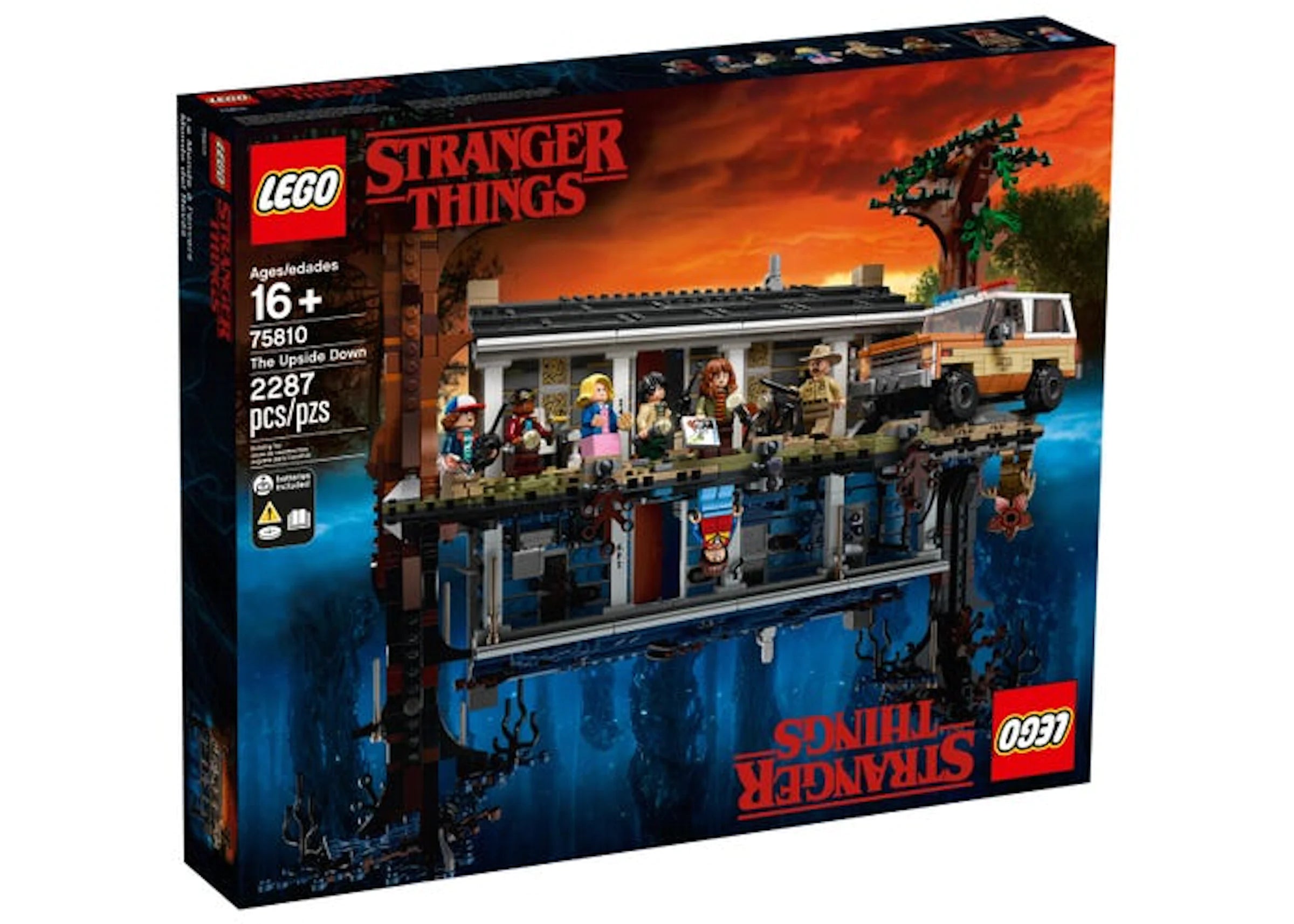 Lego Stranger Things The Upside Down 75810