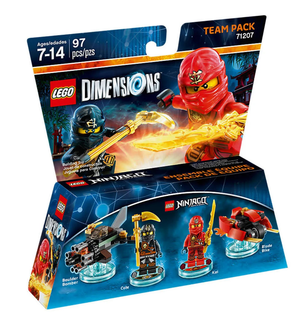 Lego Dimension Team Pack Cole & Kai 71207